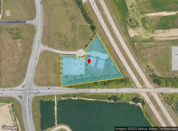 7140 Office Cir, Evansville, IN Parcel Map