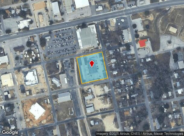  508 E Jackson St, Burnet, TX Parcel Map