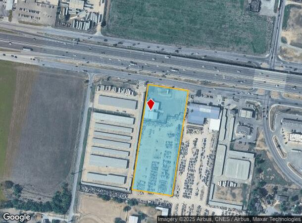  1041 W Expressway 83 Rd, Mercedes, TX Parcel Map