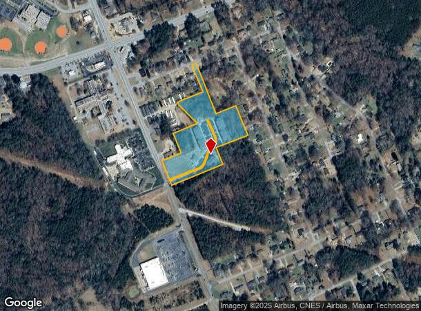  309 Jacobs Hwy, Clinton, SC Parcel Map