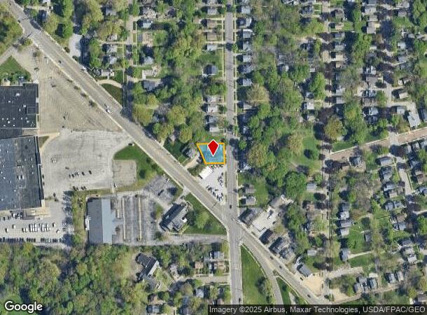  238 Rhodes Ave, Akron, OH Parcel Map