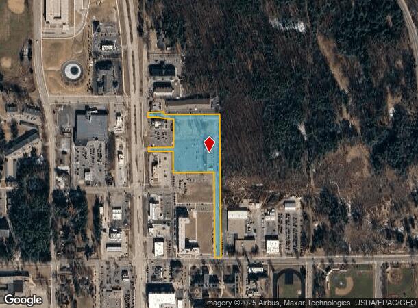  135 Division St N, Stevens Point, WI Parcel Map