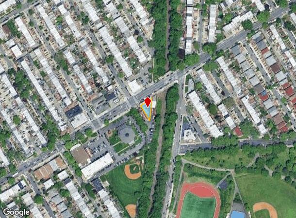  7402 Eliot Ave, Middle Village, NY Parcel Map