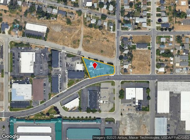  529 E North Foothills Dr, Spokane, WA Parcel Map