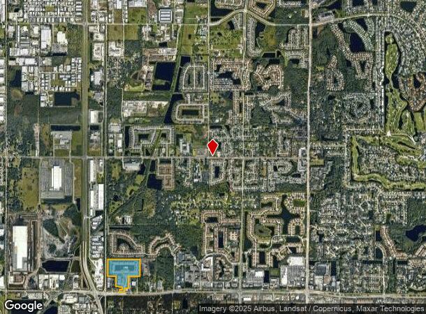  2895 Telluride Loop, Sarasota, FL Parcel Map