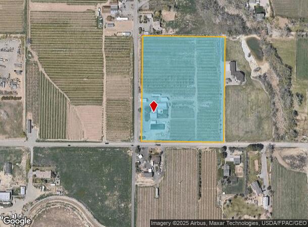 3376 C Rd, Palisade, CO Parcel Map