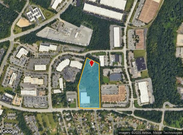  1308 Dorsey Rd, Hanover, MD Parcel Map