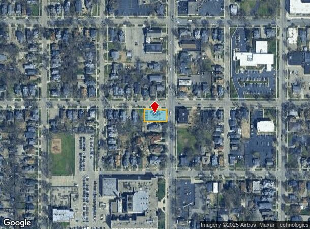  602 S Westnedge Ave, Kalamazoo, MI Parcel Map