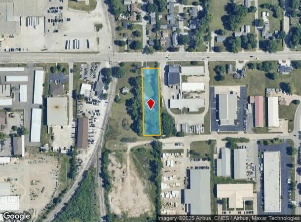 3491 Union St, Lafayette, IN Parcel Map