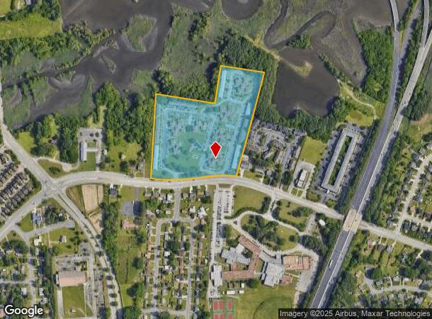 1482 W Queen St, Hampton, VA Parcel Map
