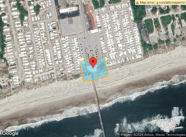  100 Bogue Inlet Dr, Emerald Isle, NC Parcel Map