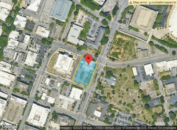  306 E North St, Greenville, SC Parcel Map