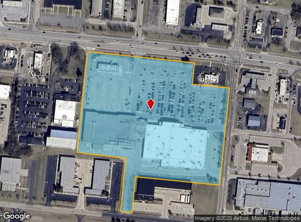625 W Central Ave, Springboro, OH Parcel Map
