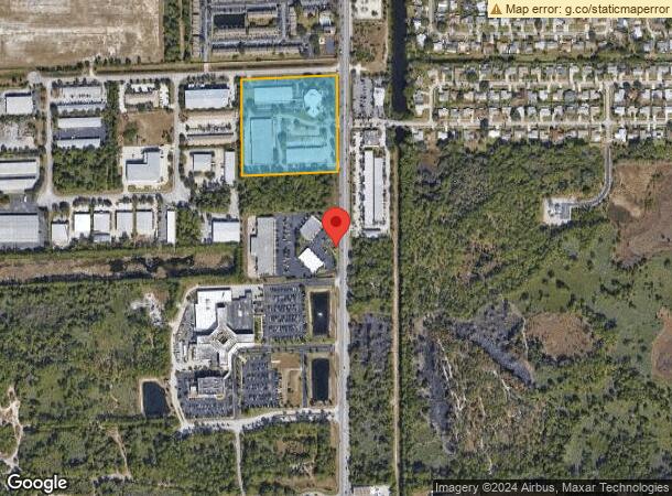  390 N Wickham Rd, Melbourne, FL Parcel Map