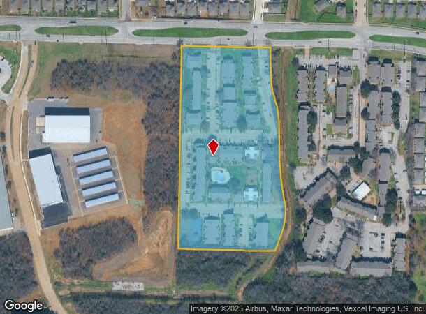 7000 John T White Rd, Fort Worth, TX Parcel Map