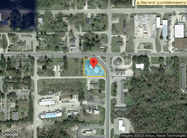  614 E Cayuga St, Bellaire, MI Parcel Map