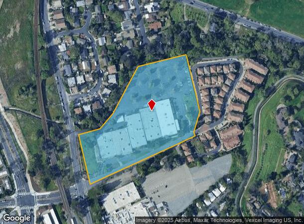 2727 Systron Dr, Concord, CA Parcel Map