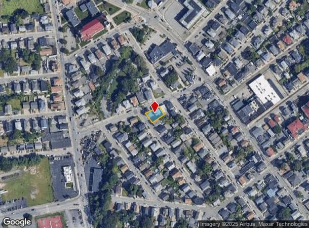  42 Crossman St, Central Falls, RI Parcel Map