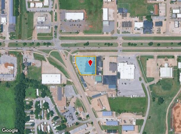  400 E Main St, Yukon, OK Parcel Map