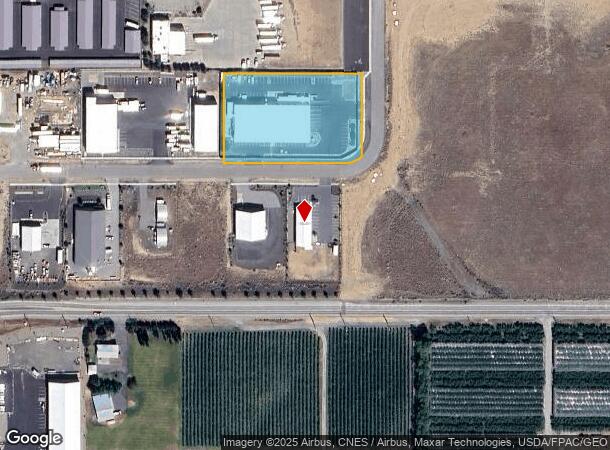  3857 N George St, East Wenatchee, WA Parcel Map