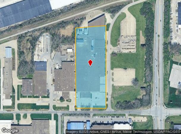 2201 Bell Ave, Des Moines, IA Parcel Map