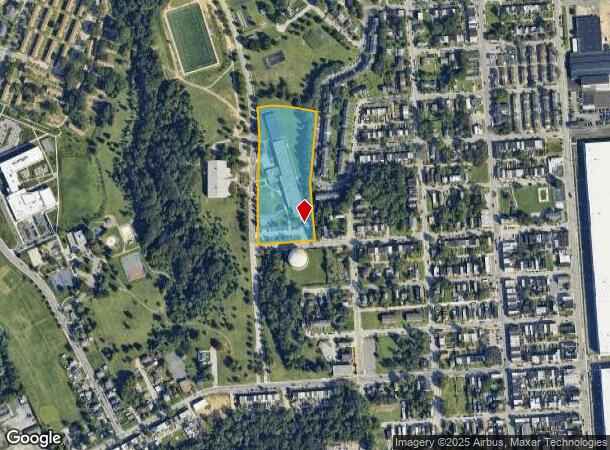 4301 W Bay Ave, Brooklyn, MD Parcel Map