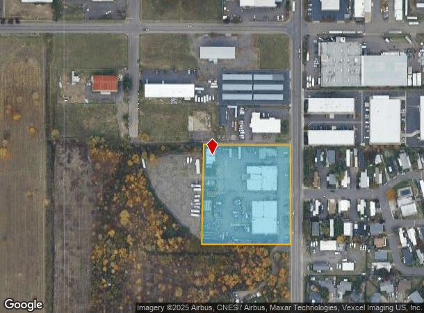  1390 S Bertelsen Rd, Eugene, OR Parcel Map