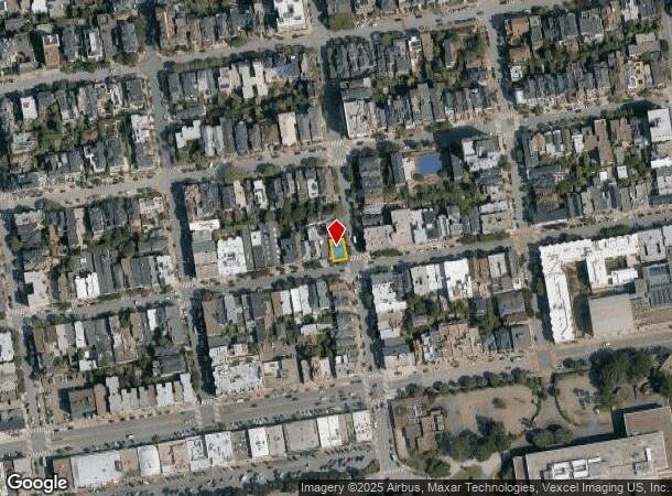  399 Laurel St, San Francisco, CA Parcel Map