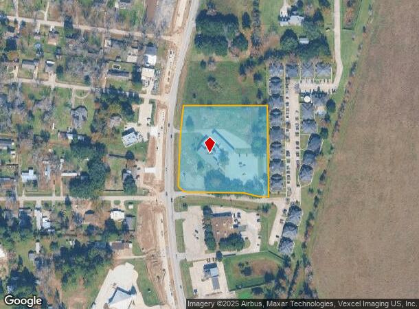 25100 Fm 2100 Rd, Huffman, TX Parcel Map