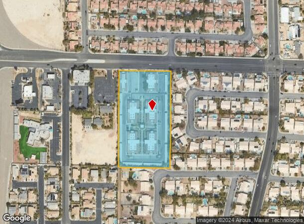  1587 E Windmill Ln, Las Vegas, NV Parcel Map