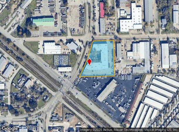  2830 Antoine Dr, Houston, TX Parcel Map