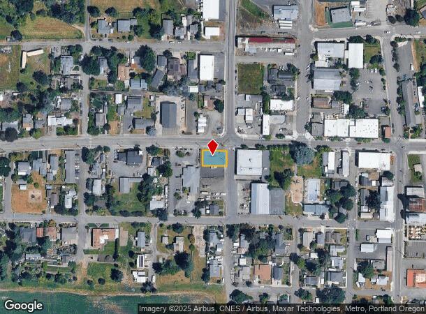 119 S Yamhill St, Carlton, OR Parcel Map