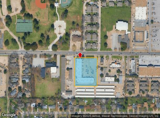  1730 W Randol Mill Rd, Arlington, TX Parcel Map