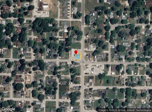  1100 N Forest Ave, Brazil, IN Parcel Map