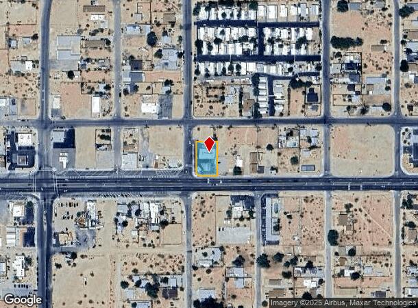  61920 29 Palms Hwy, Joshua Tree, CA Parcel Map