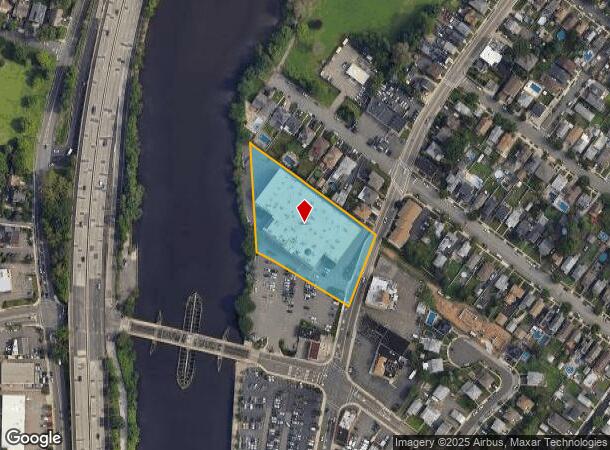  525 Riverside Ave, Lyndhurst, NJ Parcel Map