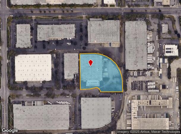 13151 Midway Pl, Cerritos, CA Parcel Map