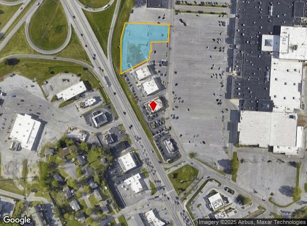  578 Northgate Mall Dr, Chattanooga, TN Parcel Map