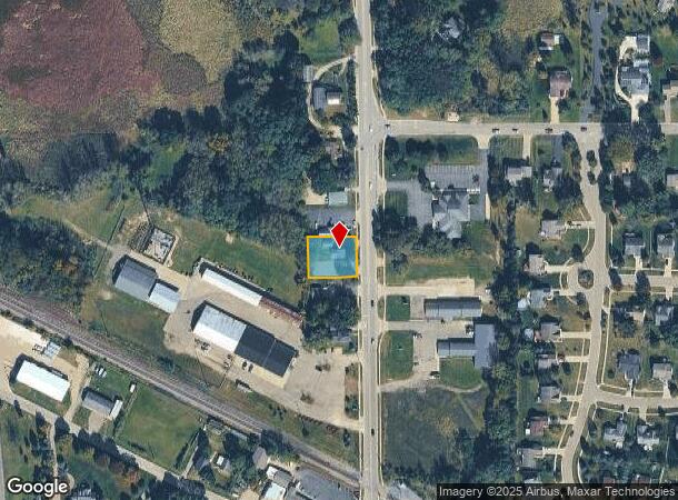 1021 N Bridge St, Linden, MI Parcel Map