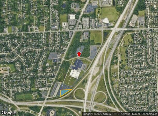  15000 N Haggerty Rd, Plymouth, MI Parcel Map