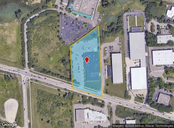  51170 Grand River Ave, Wixom, MI Parcel Map