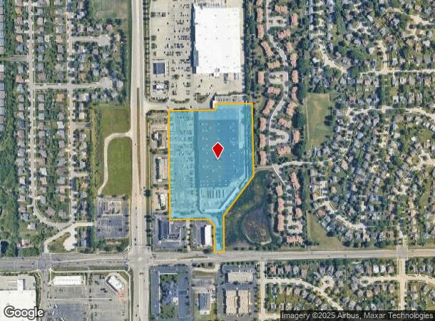  825 S Randall Rd, Elgin, IL Parcel Map
