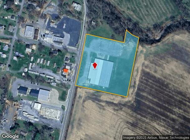6136 Main St, Mount Jackson, VA Parcel Map