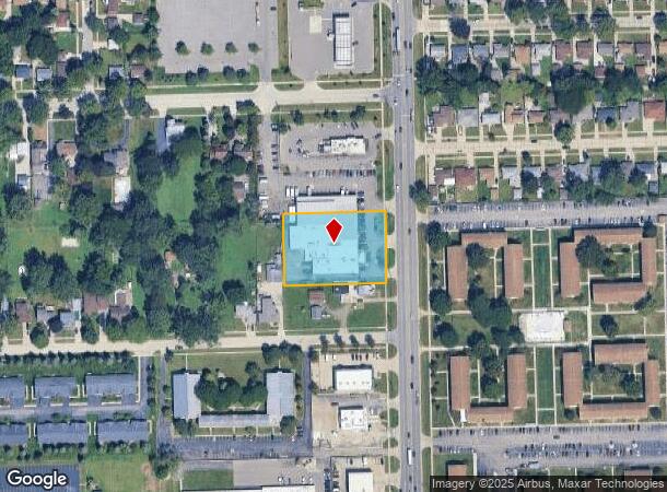 25235 Hoover Rd, Warren, MI Parcel Map