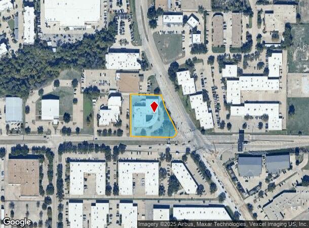 2305 Midway Rd, Carrollton, TX Parcel Map