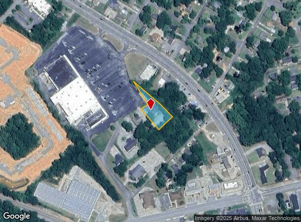  1217 N Columbia Dr, Milledgeville, GA Parcel Map