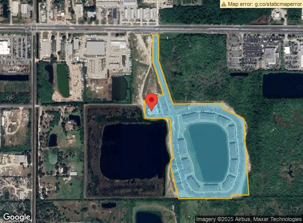  305 W Laredo Dr, Cocoa, FL Parcel Map