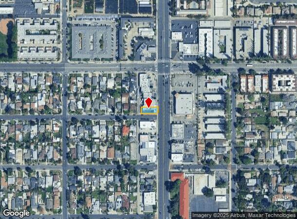  7537 Topanga Canyon Blvd, Canoga Park, CA Parcel Map