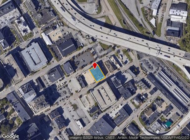  550 Eagan St, Charleston, WV Parcel Map