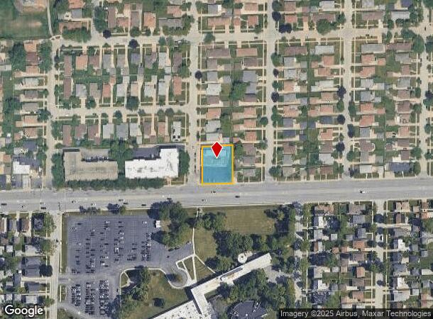  8801 Ottawa Ave, Morton Grove, IL Parcel Map